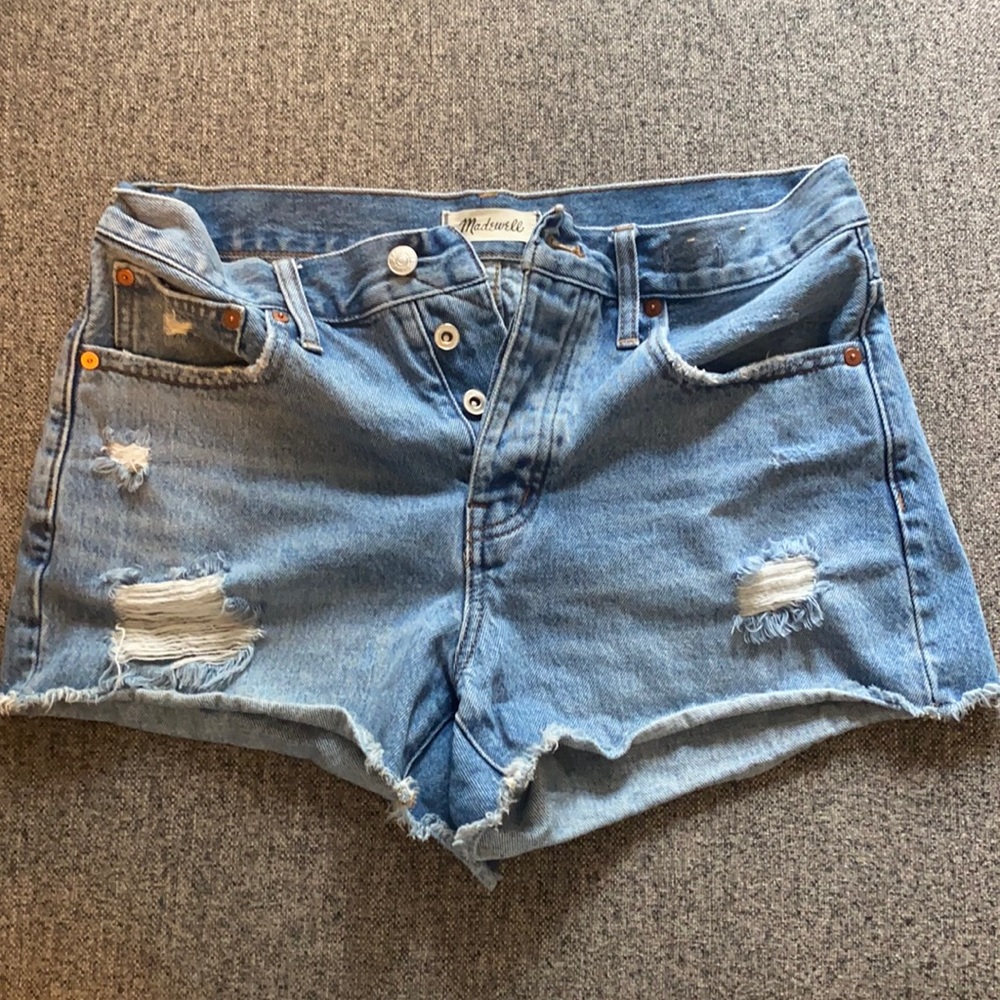 Madewell denim shorts, size 26